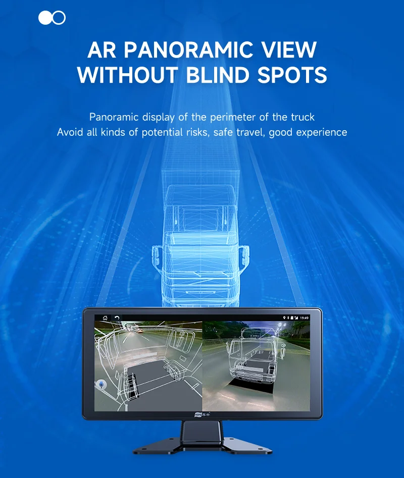 AR Panoramic View
Without Blind Spots AR Panoramic View
Without Blind Spots
