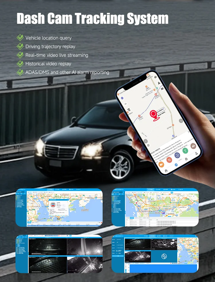 4G AI Dual Dash Cam