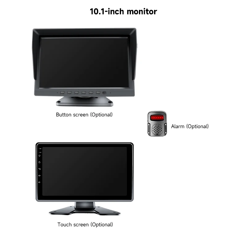 10.1" 6CH DVR with Touch Monitor IP68 Waterproof Night Vision Camera