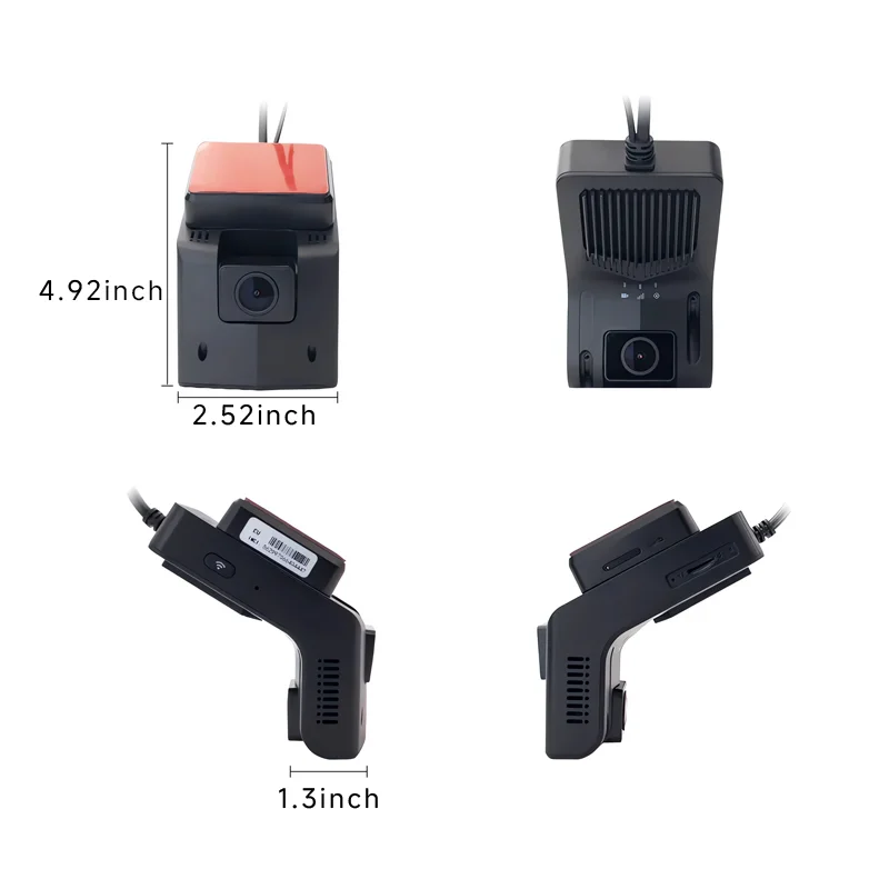 4G AI Dash Cam 2 Channel with ADAS DSM CMS for Taxi Fleet Management