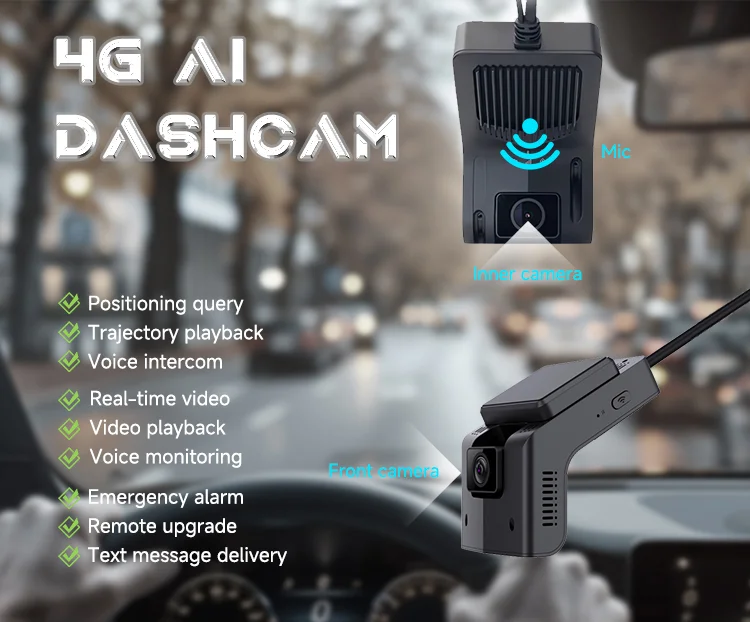 4G AI Dash Cam