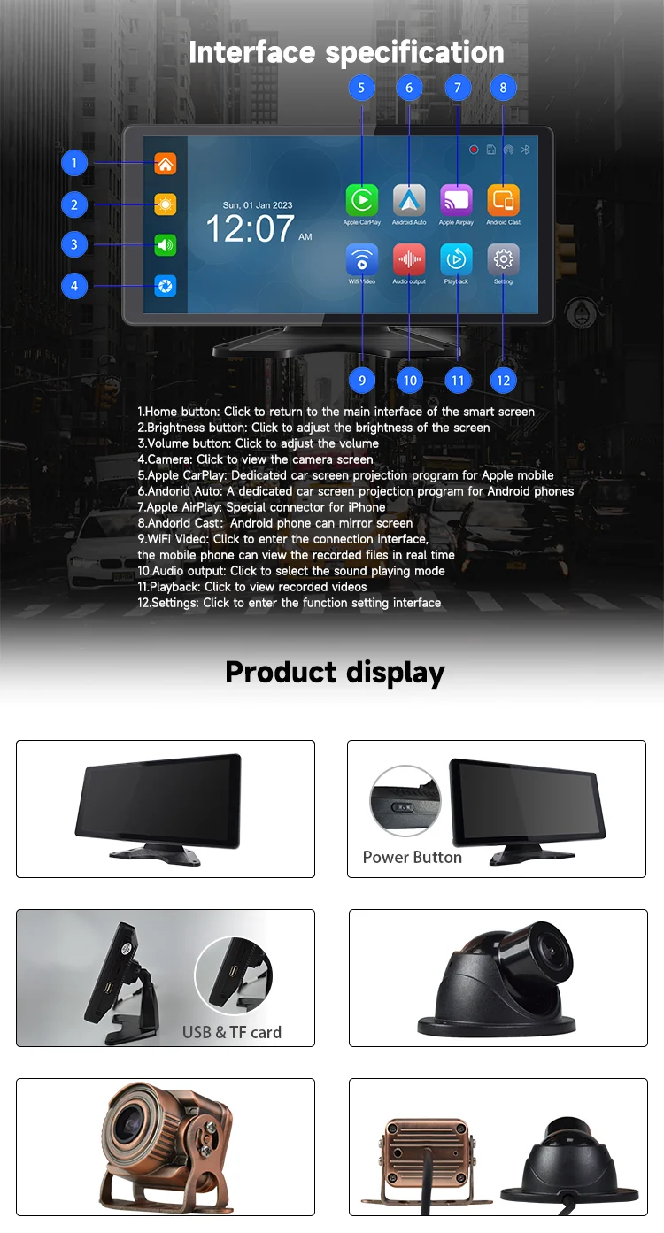 Interface specification