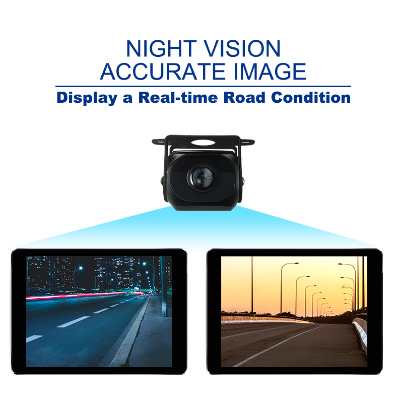 Rear Front Side HD Metal Backup Camera Universal, High Resolution Images