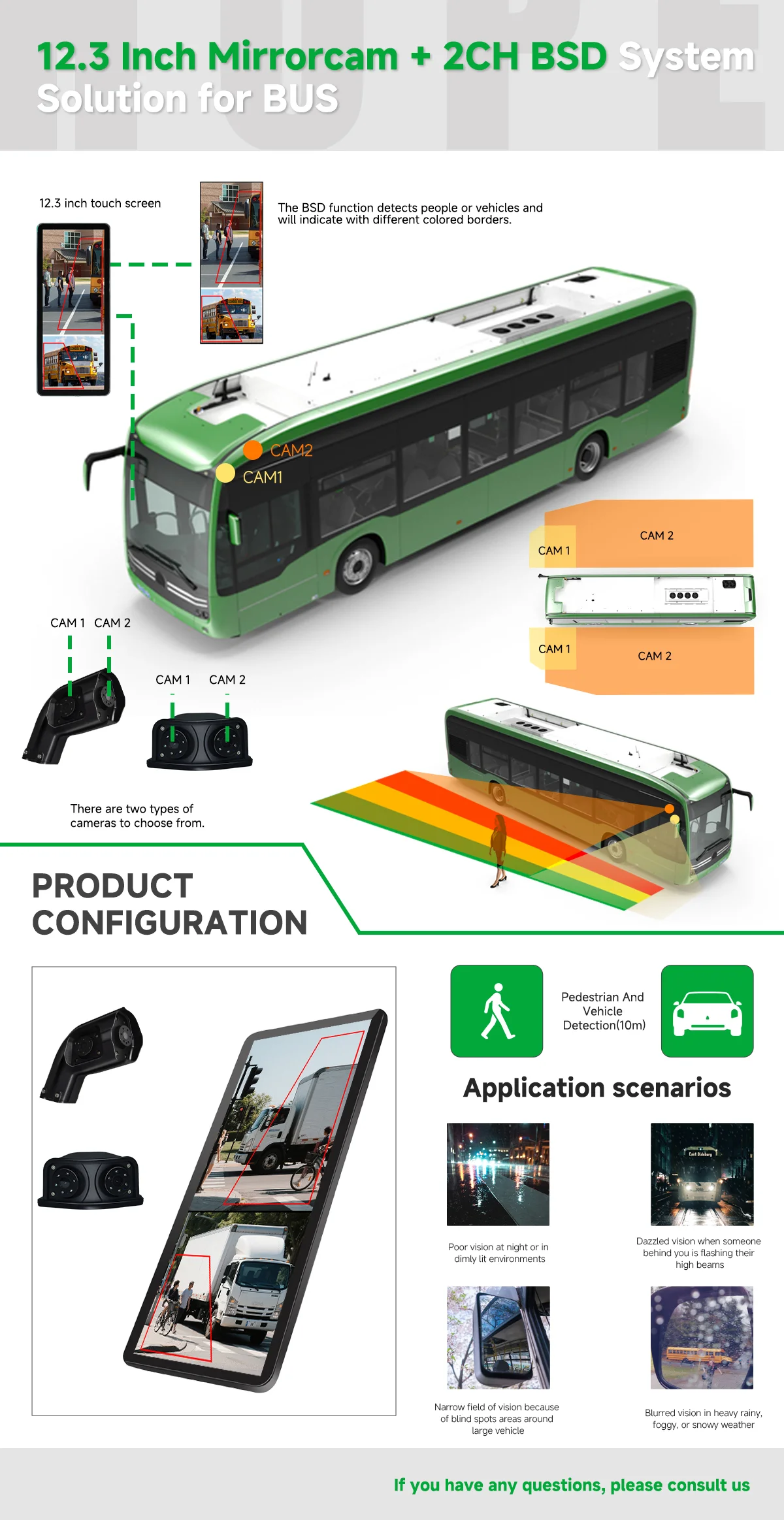 Bus Backup Camera System Solutions