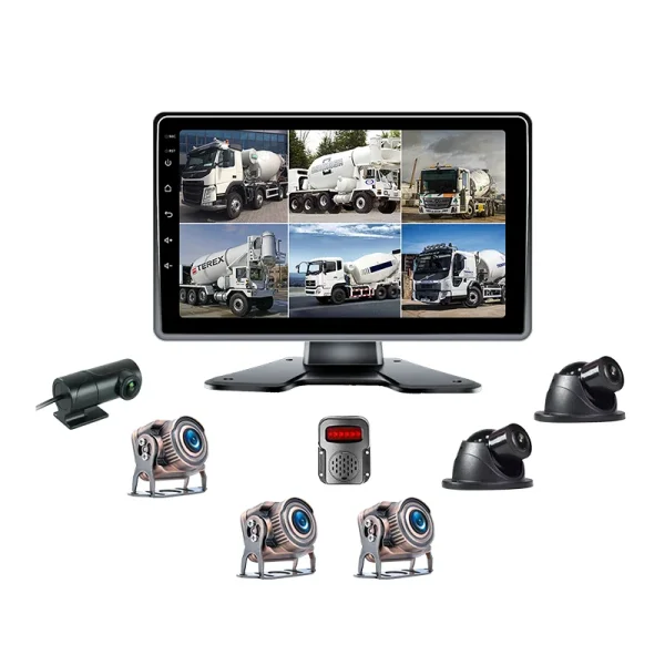 6CH DVR with Touch Monitor IP68 Waterproof Night Vision Camera