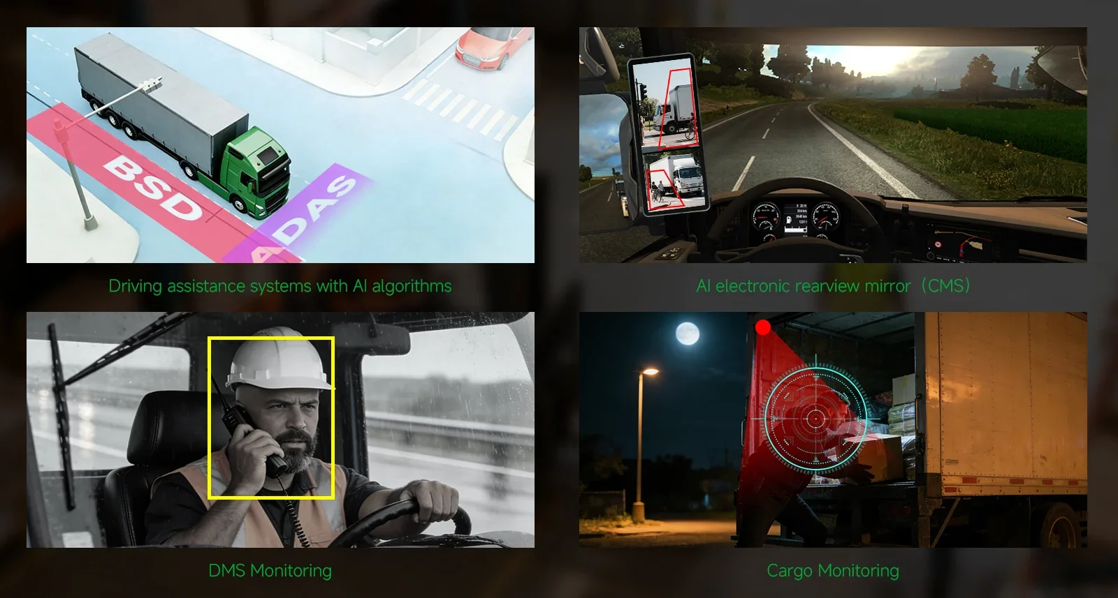 HOPE CCTV's commercial vehicle solution HOPE CCTV's commercial vehicle solution