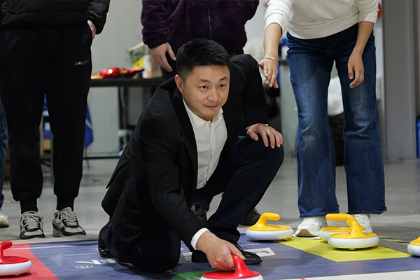 fun curling competition
