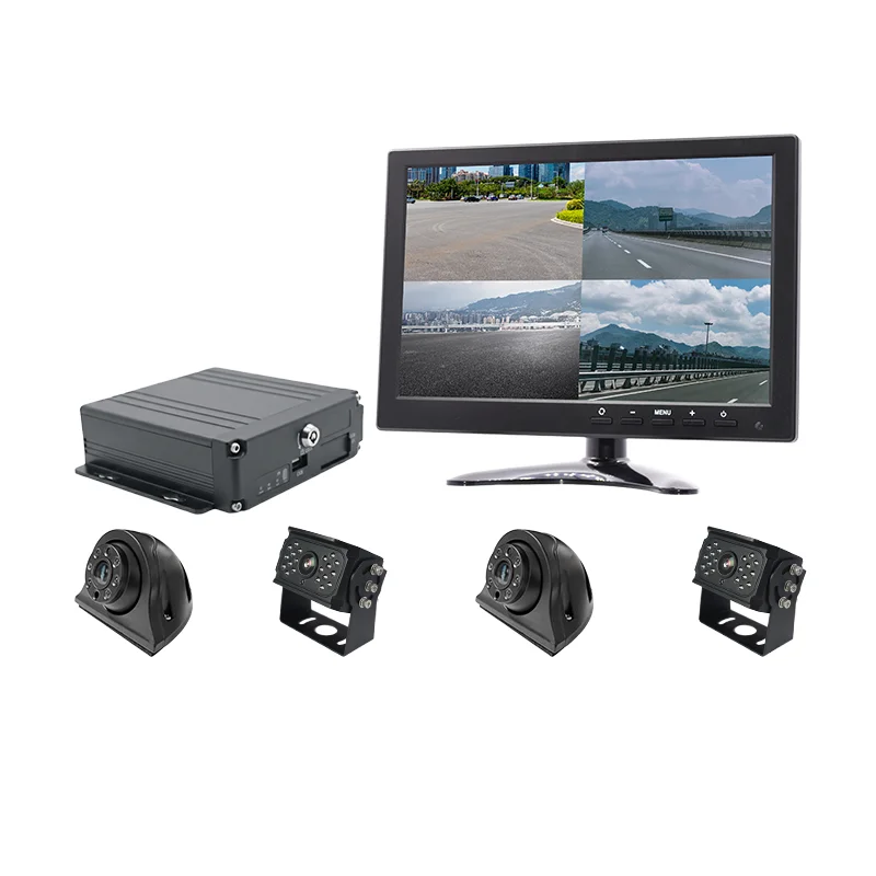 7 inch 1080P DVR Driving Monitoring System For Fleet Management