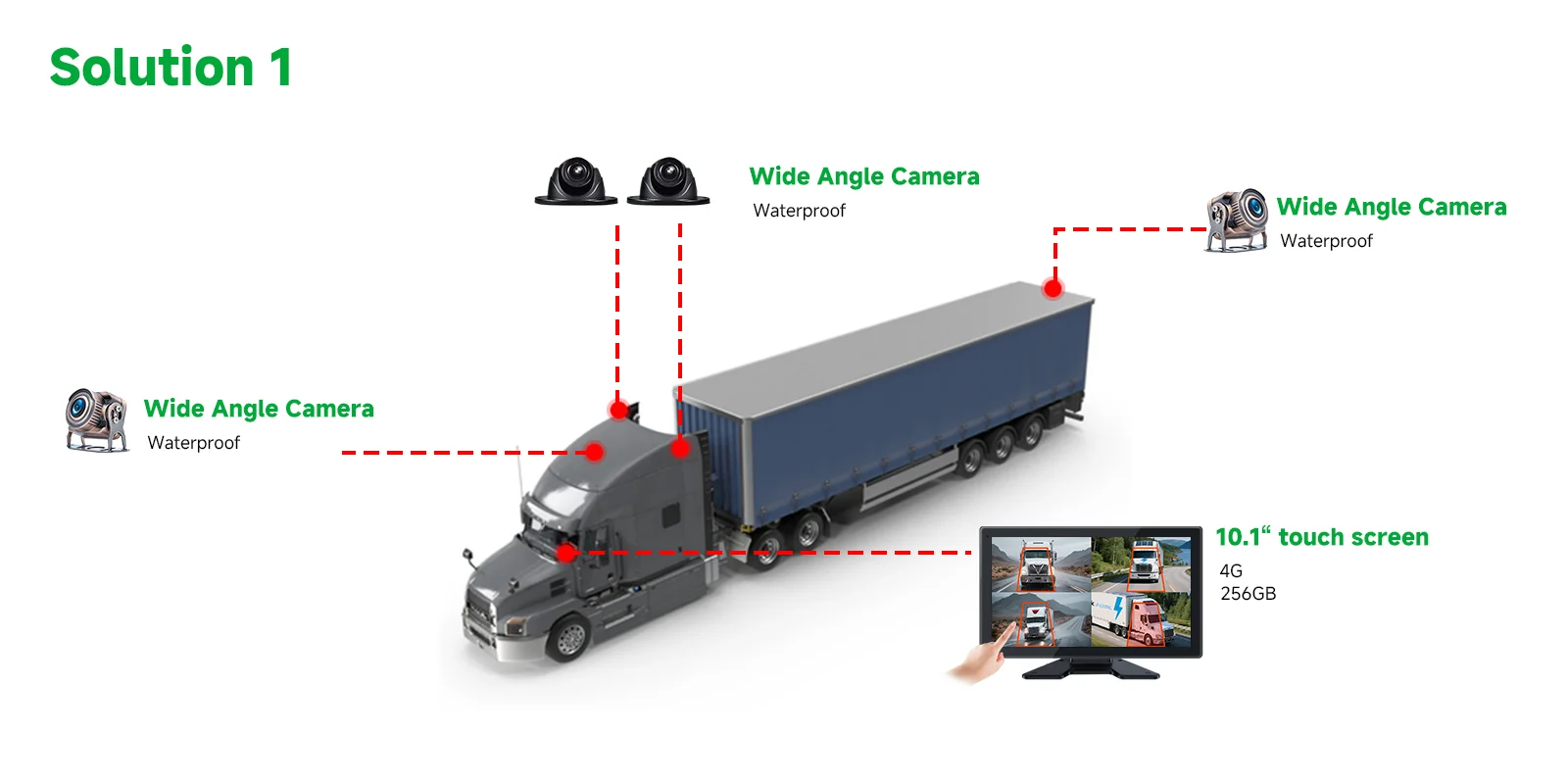 building material transport vehicle fleet