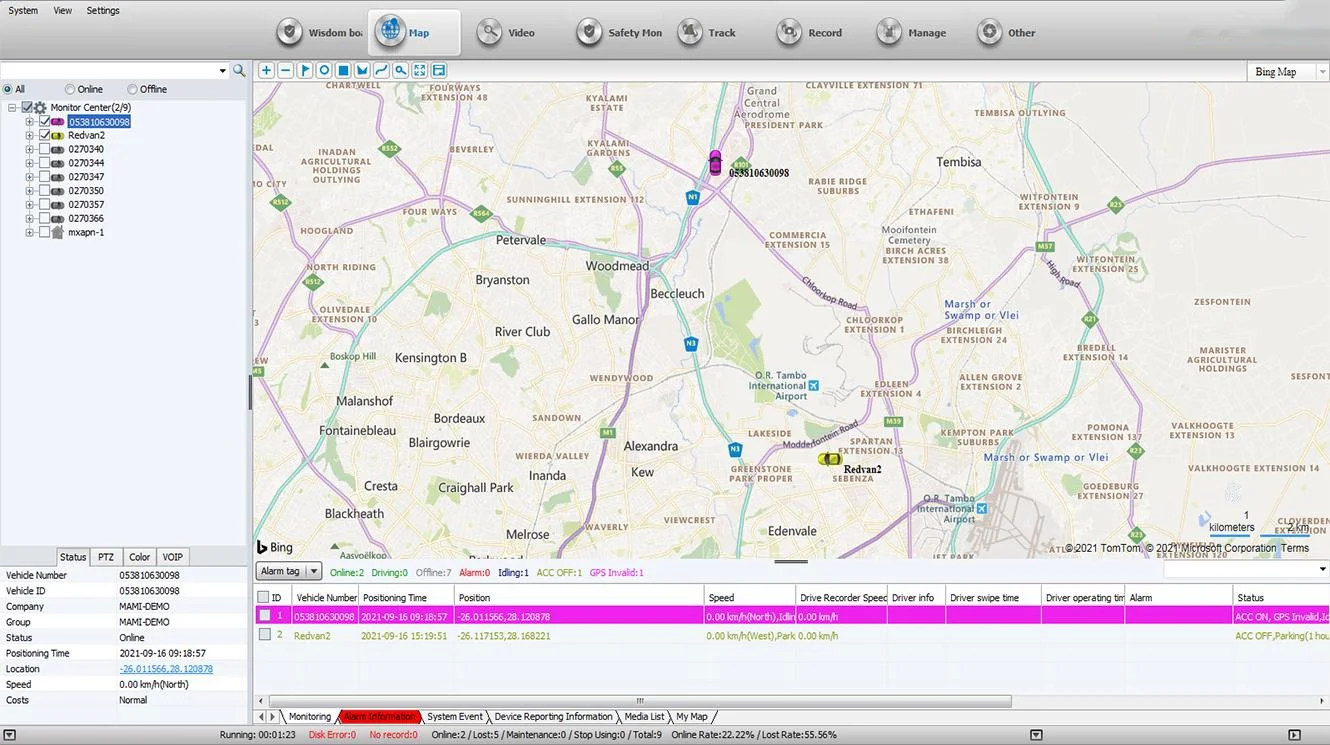 intelligent vehicle monitoring and fleet management