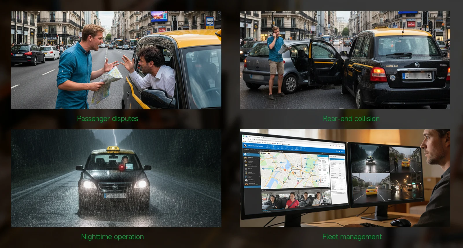 Electronic rearview mirror solution for bus fleet Electronic rearview mirror solution for bus fleet